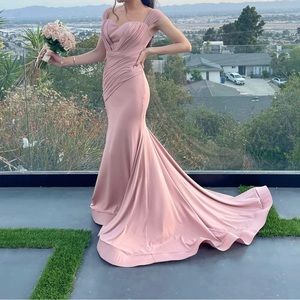 Blush Pink long dress